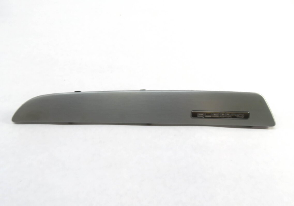 Thumbnail 7: 2013 AUDI S4 (B8 8K) DASH DOOR CONSOLE BRUSHED STEEL INTERIOR TRIM SET-6