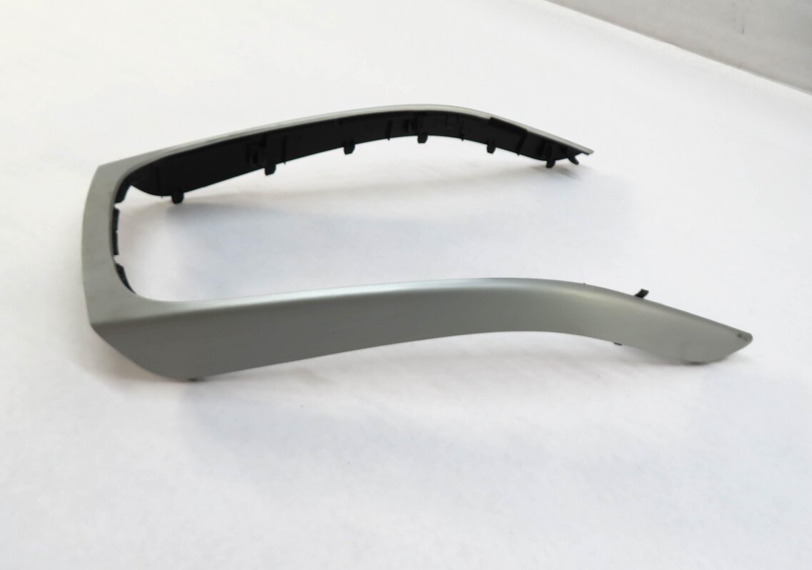 Thumbnail 8: 2013 AUDI S4 (B8 8K) DASH DOOR CONSOLE BRUSHED STEEL INTERIOR TRIM SET-6