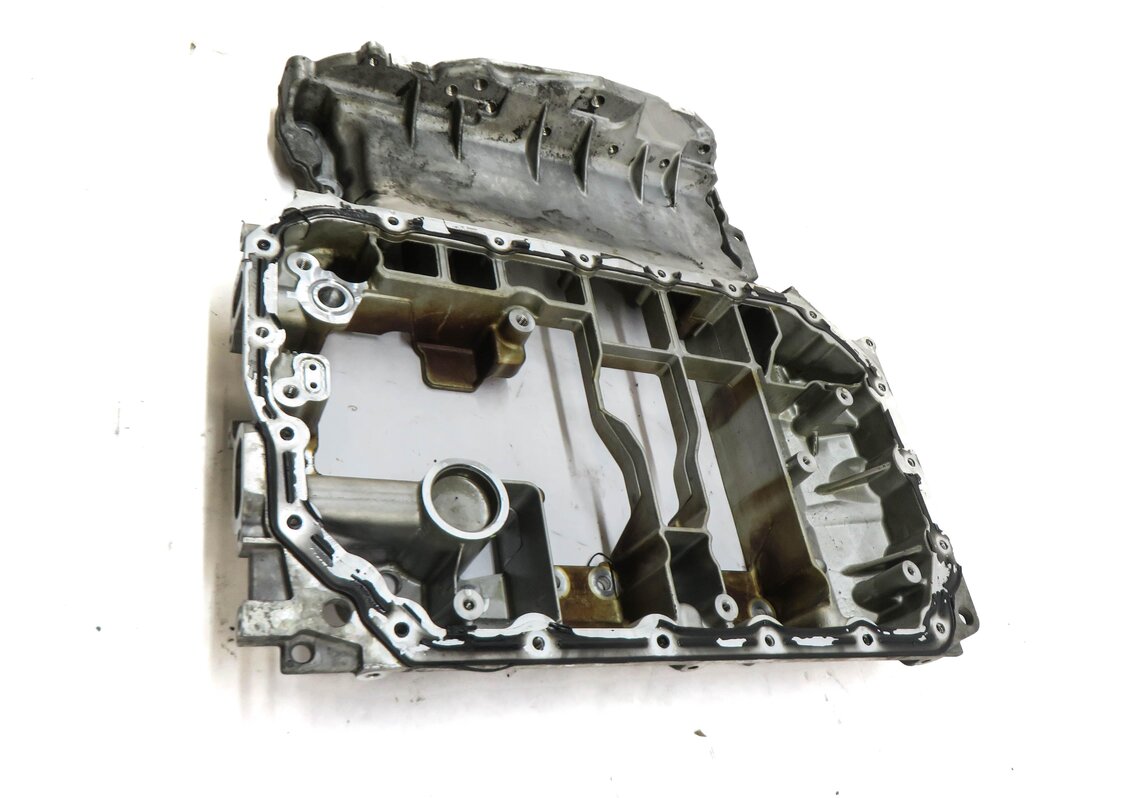 Thumbnail 6: 2013 AUDI S4 (B8 8K) 3.0L CGXC SUPERCHARGED ENGINE UPPER OIL PAN CRADLE