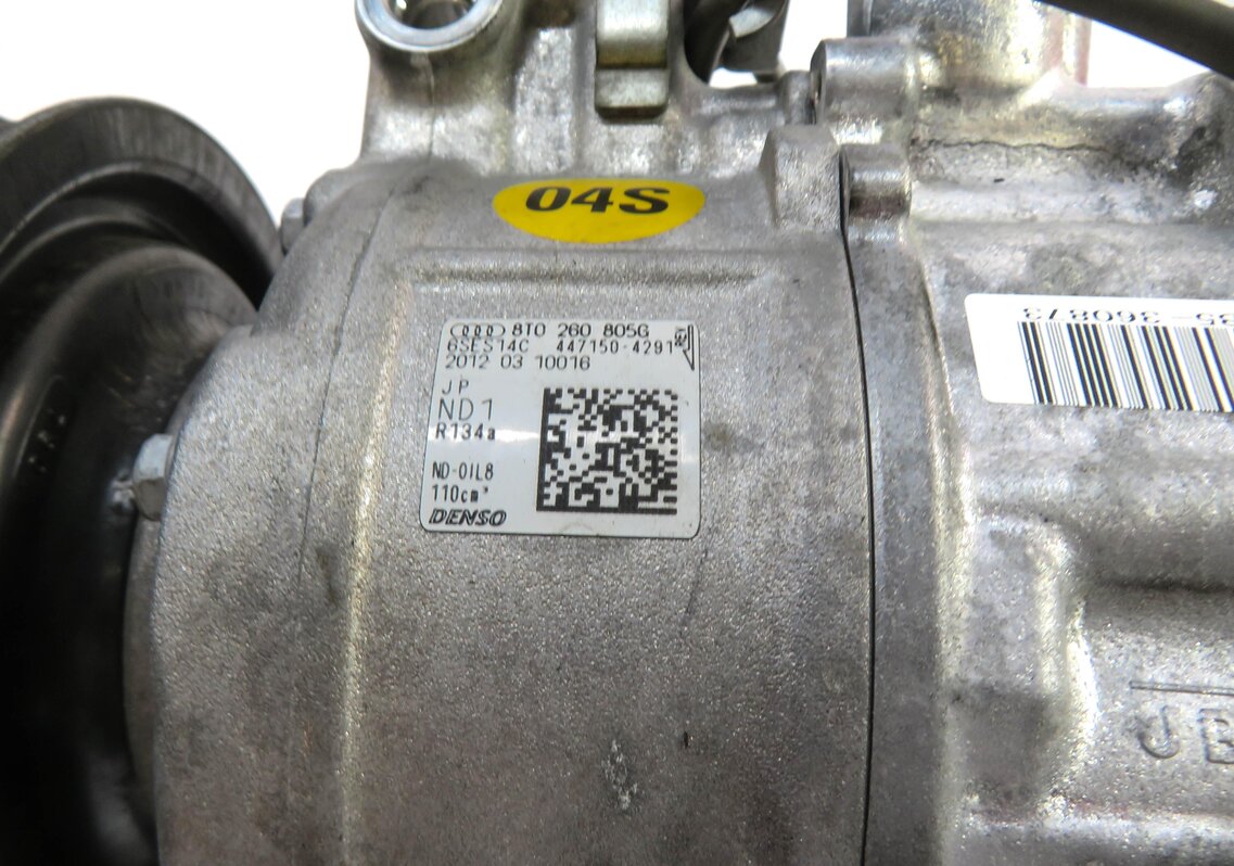 Thumbnail 6: 13-17 AUDI S4 S5 SQ5 Q5 (B8 8T 8R) 3.0L - A/C AIR CONDITIONING COMPRESSOR PUMP