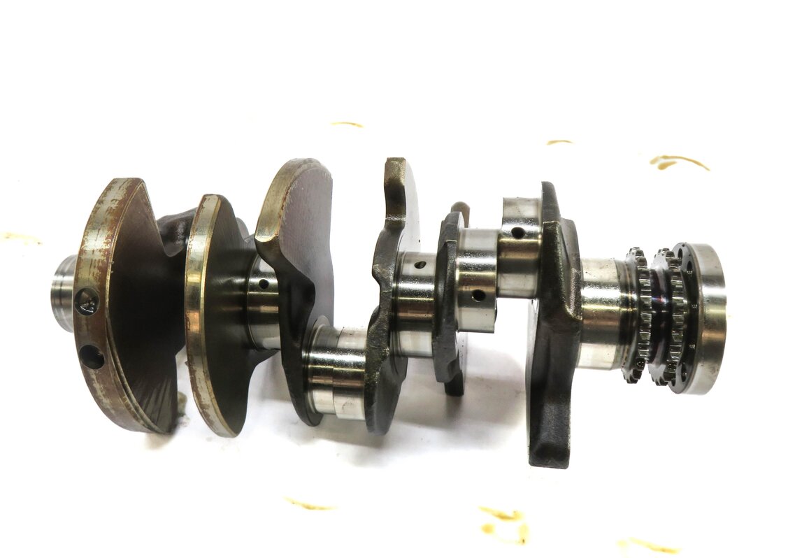 Thumbnail 2: 2013 AUDI S4 (B8 8K) 3.0L CGXC SUPERCHARGED ENGINE CRANKSHAFT CRANK SHAFT