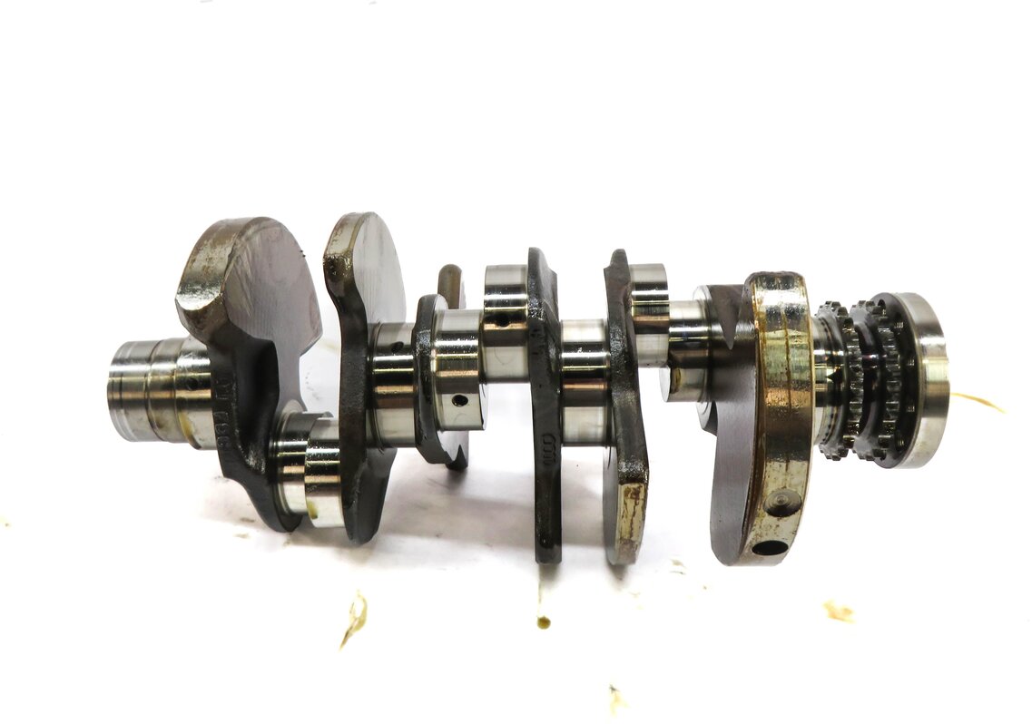 Thumbnail 3: 2013 AUDI S4 (B8 8K) 3.0L CGXC SUPERCHARGED ENGINE CRANKSHAFT CRANK SHAFT