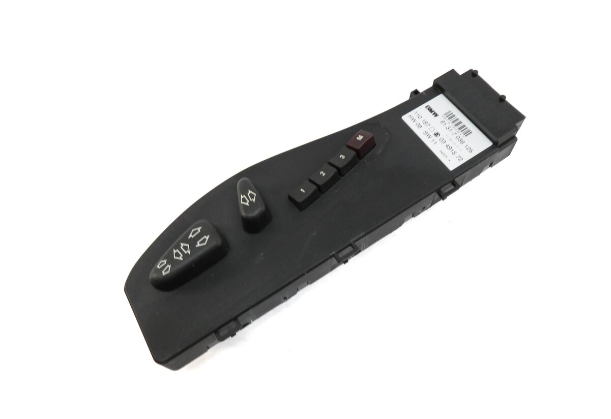Thumbnail 1: 2003 BMW Z4 (E85) LEFT FRONT DRIVER MEMORY SEAT ADJUSTMENT ADJUST SWITCH BUTTON