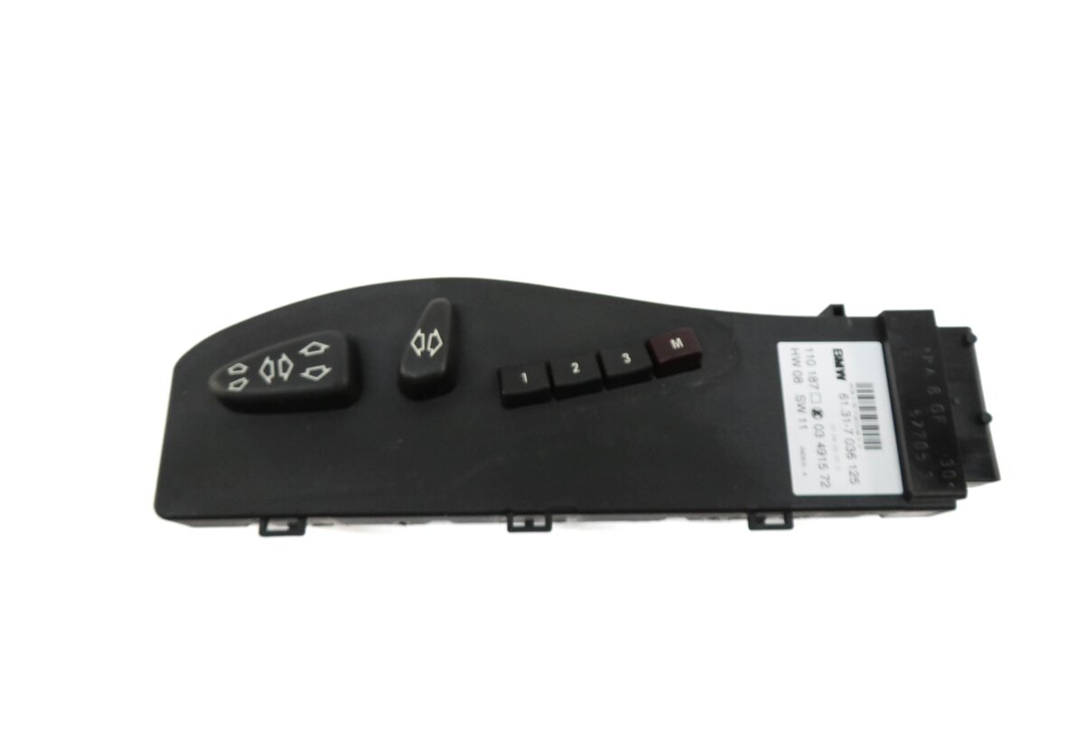 Thumbnail 3: 2003 BMW Z4 (E85) LEFT FRONT DRIVER MEMORY SEAT ADJUSTMENT ADJUST SWITCH BUTTON