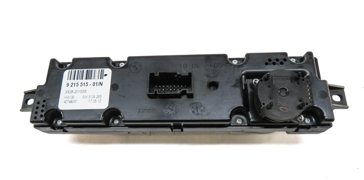 Thumbnail 5: 2007-2013 BMW X5 (E70) REAR HEATER A/C TEMPERATURE CLIMATE CONTROL (HEATED SEAT)