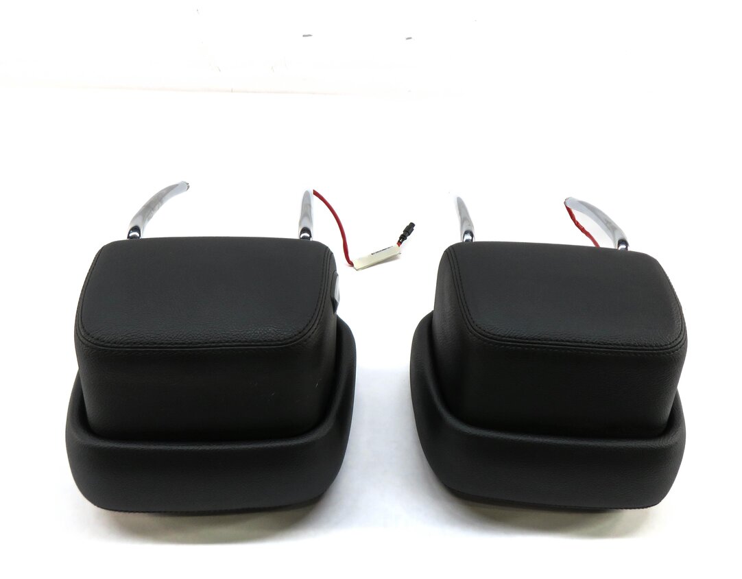 Thumbnail 4: 2010-2014 BMW X5 X6 (E70 E71 E72) FRONT LEFT & RIGHT SEAT HEADREST SET-2 (BLACK)