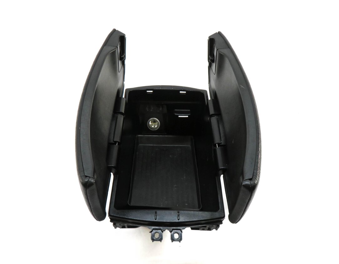 Thumbnail 6: 07-14 BMW X5 X6 (E70 E71 E72) FRONT CENTER CONSOLE ARMREST COMPARTMETN (BLACK)