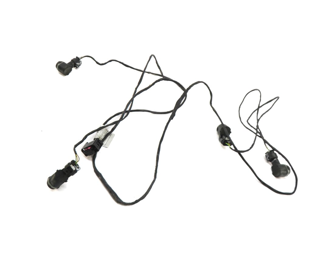 Thumbnail 2: 2013 BMW X5 (E70) FRONT PDC PARK DISTANCE SENSOR SET w/ HARNESS (BLACK 475)