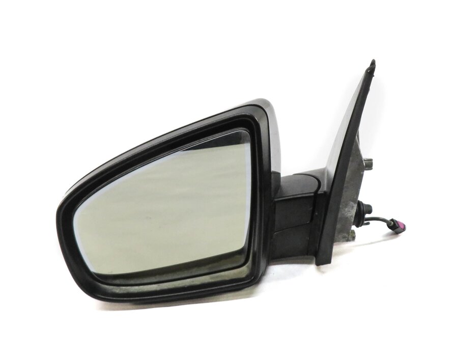2010-2013 BMW X5 (E70) LEFT P-FOLD AUTODIM CAMERA HEATED DOOR MIRROR (BLACK 475)