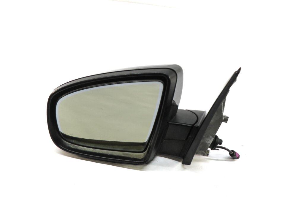 Thumbnail 3: 2010-2013 BMW X5 (E70) LEFT P-FOLD AUTODIM CAMERA HEATED DOOR MIRROR (BLACK 475)