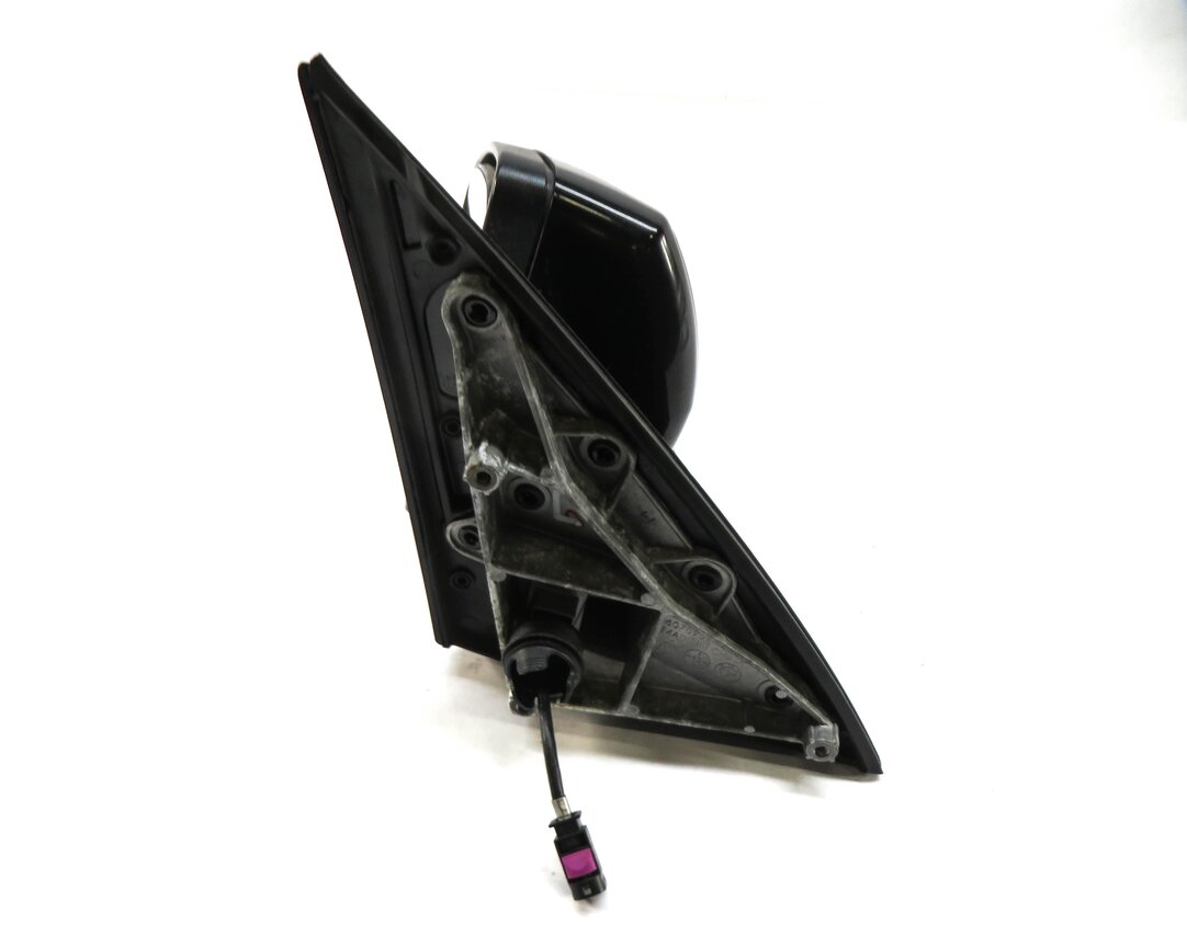 Thumbnail 4: 2010-2013 BMW X5 (E70) LEFT P-FOLD AUTODIM CAMERA HEATED DOOR MIRROR (BLACK 475)