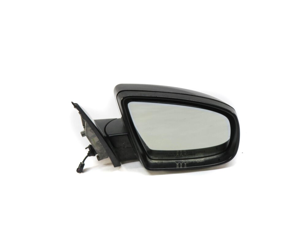 10-13 BMW X5 (E70) RIGHT P-FOLD AUTODIM CAMERA HEATED DOOR MIRROR (BLACK 475)