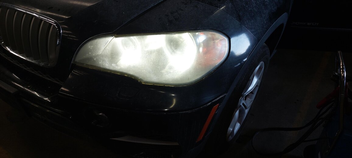 Thumbnail 2: 2012-2013 BMW X5 (E70) LEFT FRONT DRIVER HID XENON ADAPTIVE HEADLIGHT LIGHT LAMP
