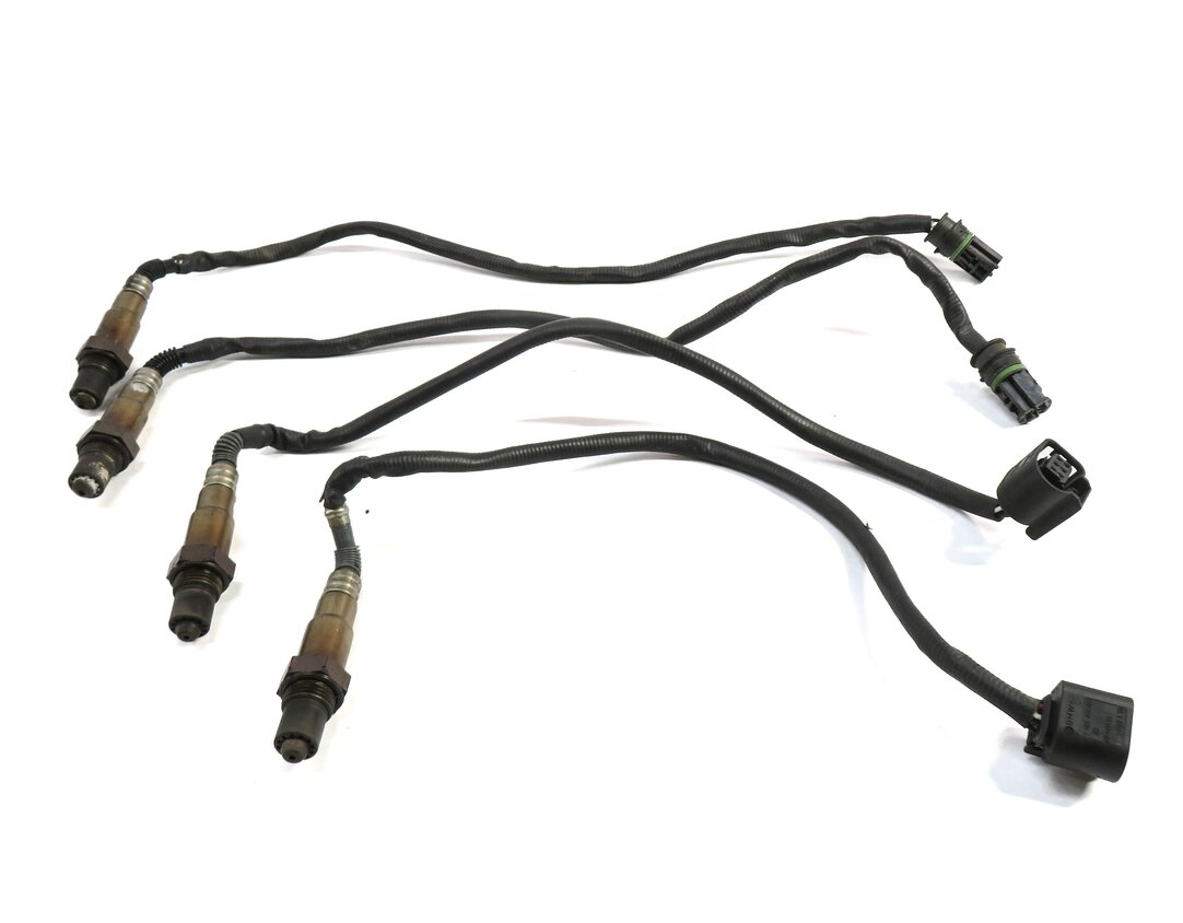 Thumbnail 2: 2013 BMW X5 (E70) 4.4L N63 PRE POST CAT O2 OXYGEN LAMBDA PROBE SENSOR SET-4