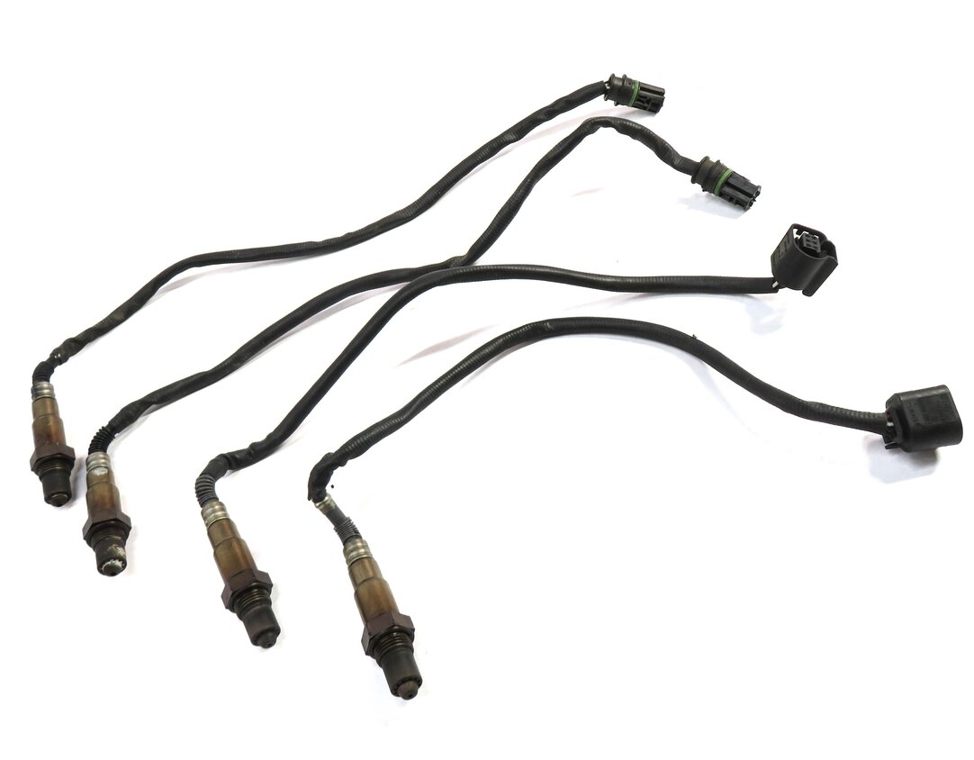 Thumbnail 3: 2013 BMW X5 (E70) 4.4L N63 PRE POST CAT O2 OXYGEN LAMBDA PROBE SENSOR SET-4