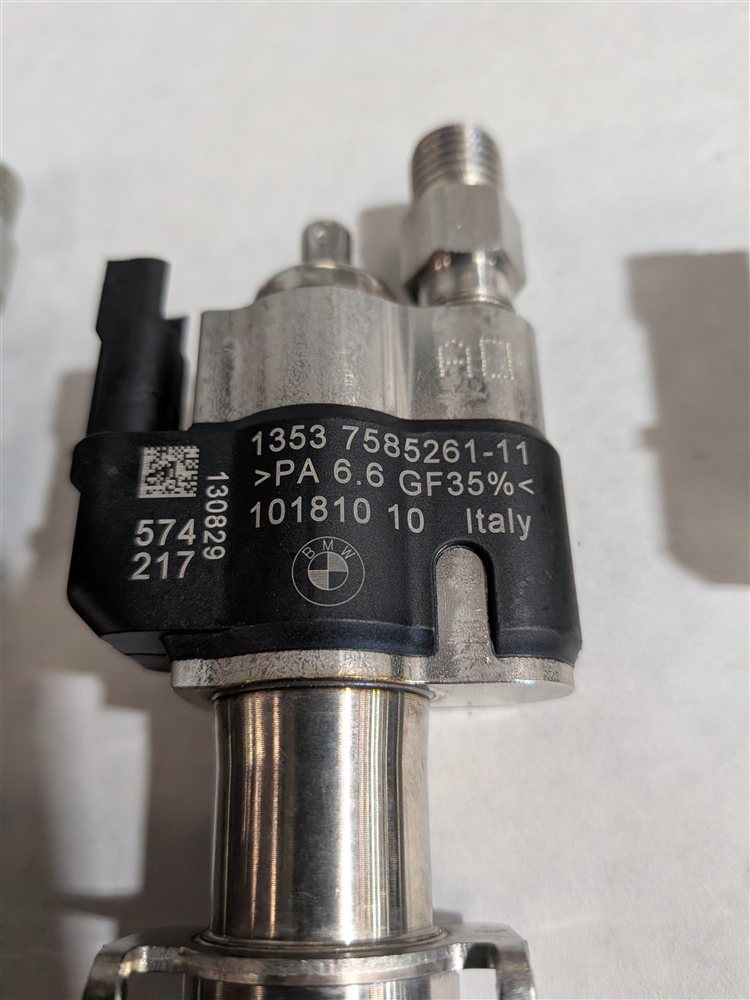 Thumbnail 6: 08-16 BMW 3 5 7 X5 X6 Z4 3.0L 4.4L N54 N63 FUEL INJECTOR SET/8 (INDEX 11/12 MIX)