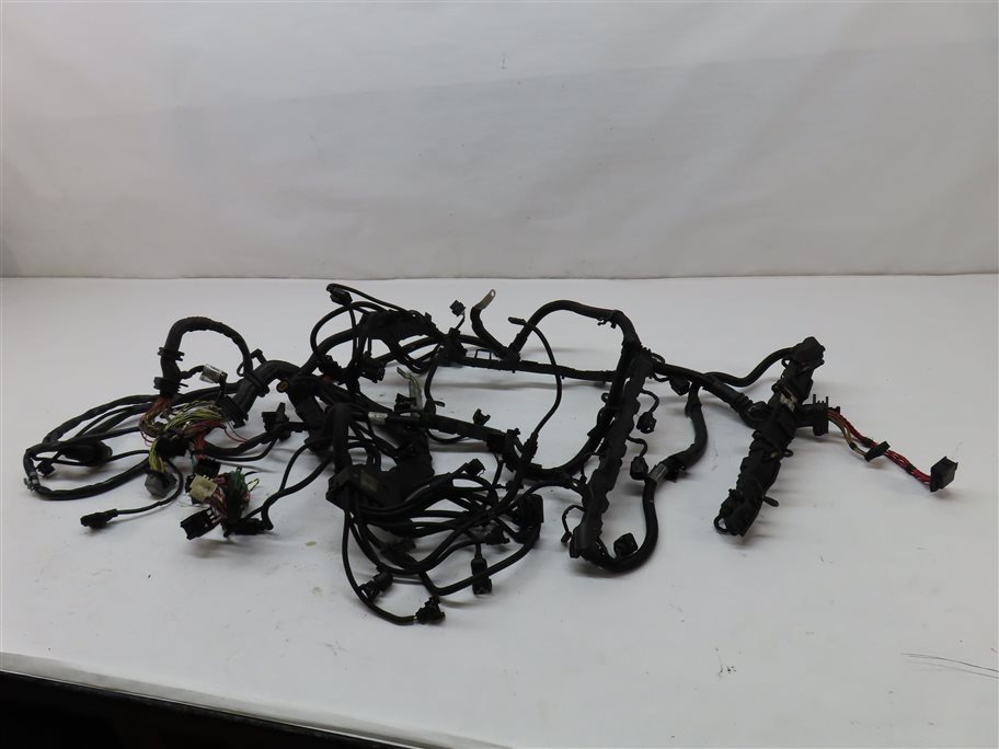 Thumbnail 1: 13 BMW X5 SUV (E70) 4.4TT (N63) AWD A/T ENGINE MOTOR WIRE WIRING HARNESS LOOM