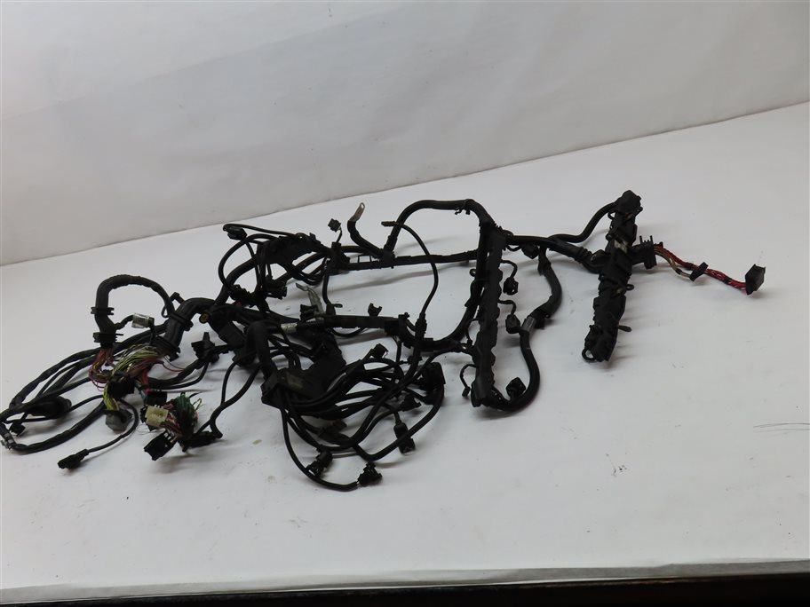 Thumbnail 2: 13 BMW X5 SUV (E70) 4.4TT (N63) AWD A/T ENGINE MOTOR WIRE WIRING HARNESS LOOM