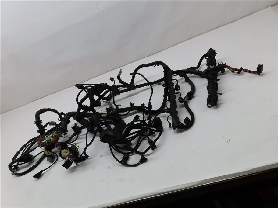Thumbnail 3: 13 BMW X5 SUV (E70) 4.4TT (N63) AWD A/T ENGINE MOTOR WIRE WIRING HARNESS LOOM