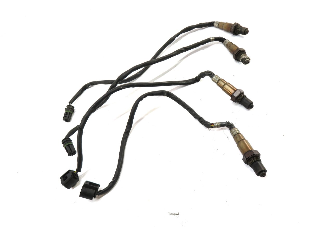 Thumbnail 3: 2011 BMW 550iGT (F07) 4.4L N63 PRE POST CAT O2 OXYGEN LAMBDA PROBE SENSOR SET-4