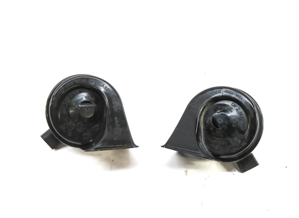 Thumbnail 2: 2010-2017 BMW 5 SERIES GT (F07 F10) HIGH & LOW TONE EMERGENCY SAFETY HORN SET-2
