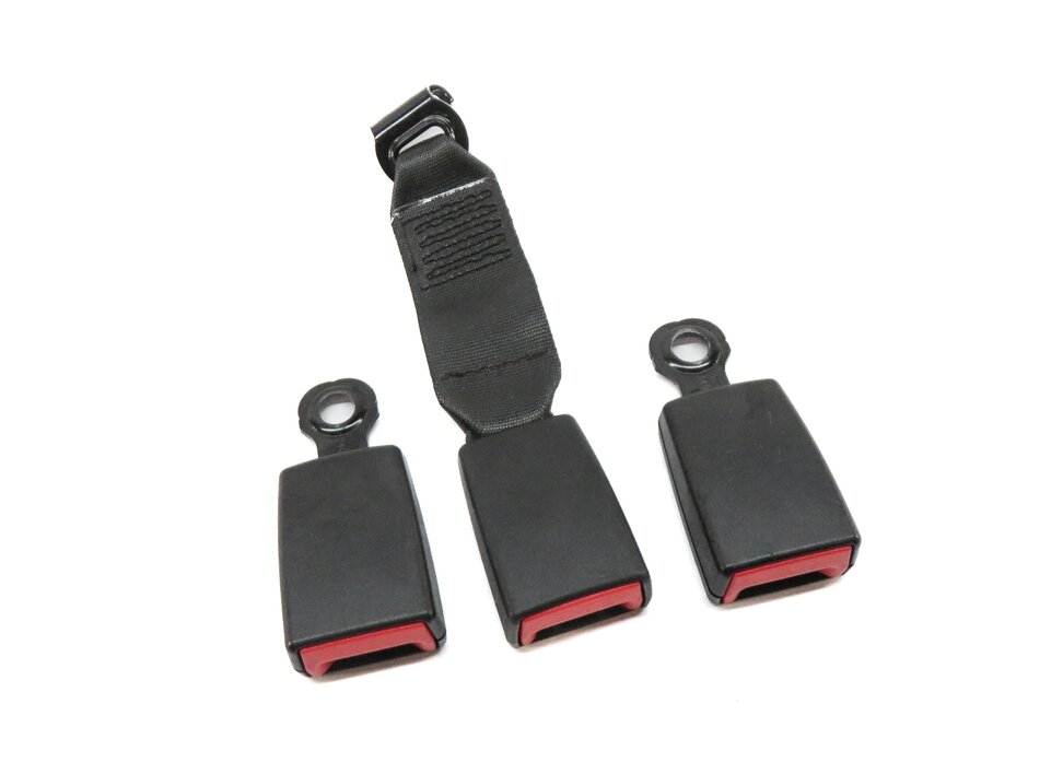 2011 BMW 550iGT (F07) REAR SEAT LEFT CENTER RIGHT SEATBELT BUCKLE RECEIVER SET-3