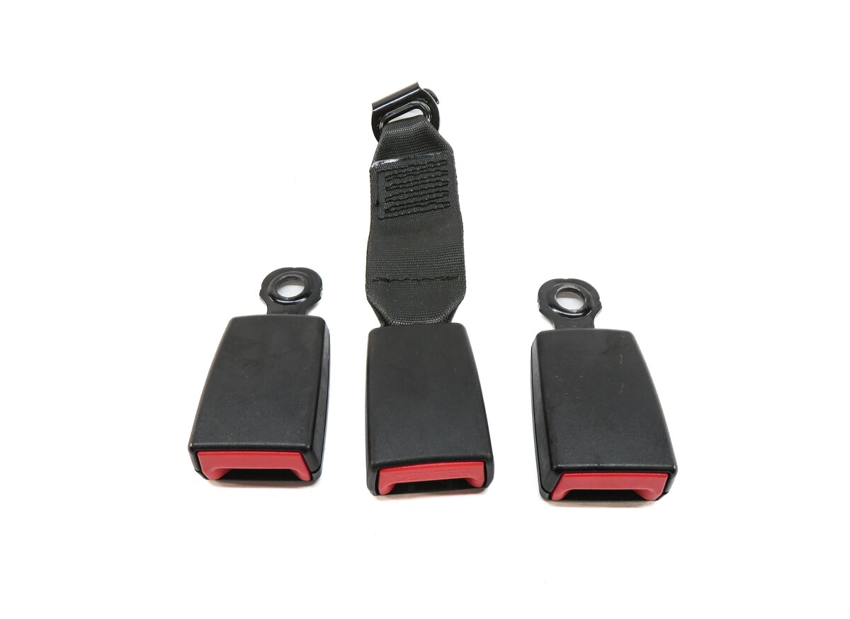 Thumbnail 2: 2011 BMW 550iGT (F07) REAR SEAT LEFT CENTER RIGHT SEATBELT BUCKLE RECEIVER SET-3