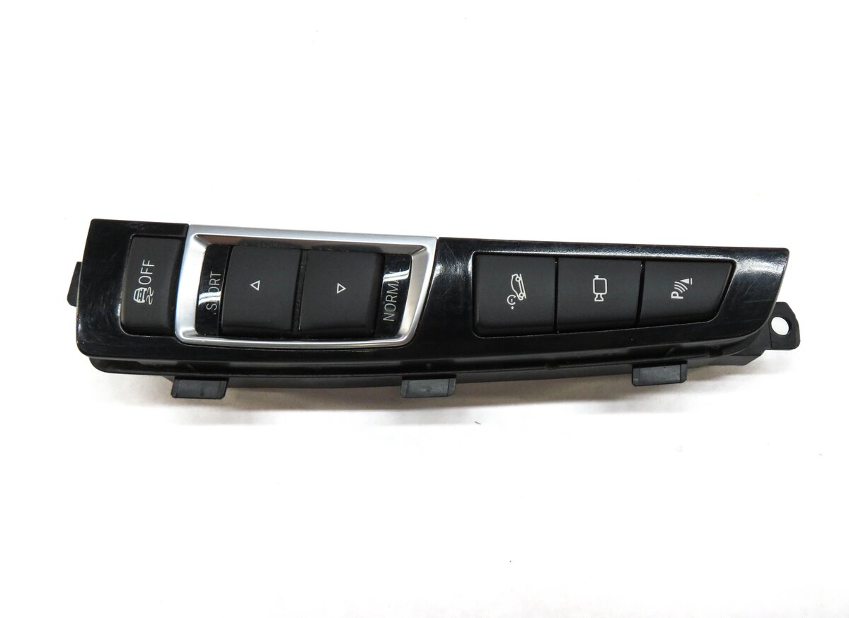 Thumbnail 4: 2011 BMW 550iGT (F07) TRACTION SUSPENSION HILL DESCENT CAMERA PDC SWITCH BUTTON