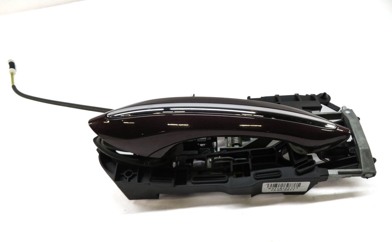Thumbnail 2: 2009-2019 BMW 5 6 7 SERIES (F01 F07 F10 F12) LEFT REAR COMFORT DOOR HANDLE (RED)