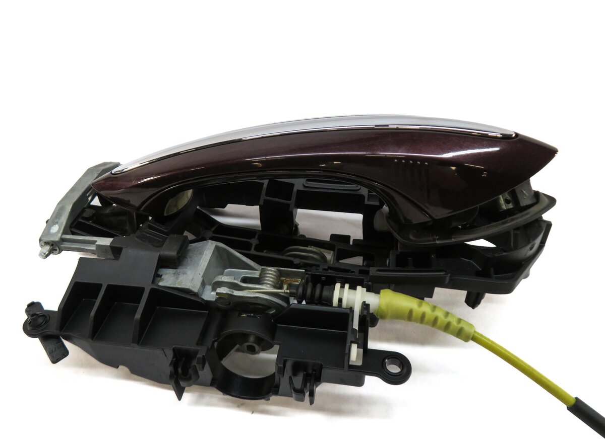 Thumbnail 3: 2009-2019 BMW 5 6 7 SERIES (F01 F07 F10 F12) LEFT REAR COMFORT DOOR HANDLE (RED)