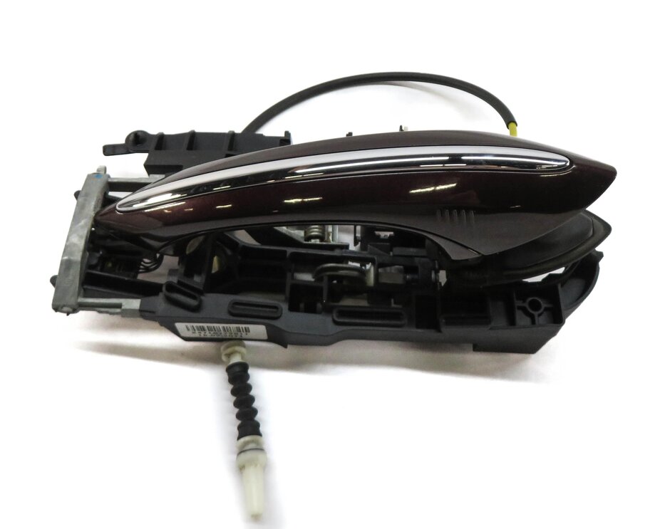 Thumbnail 2: 09-19 BMW 5 6 7 SERIES (F01 F07 F10 F12) RIGHT REAR COMFORT DOOR HANDLE (RED)