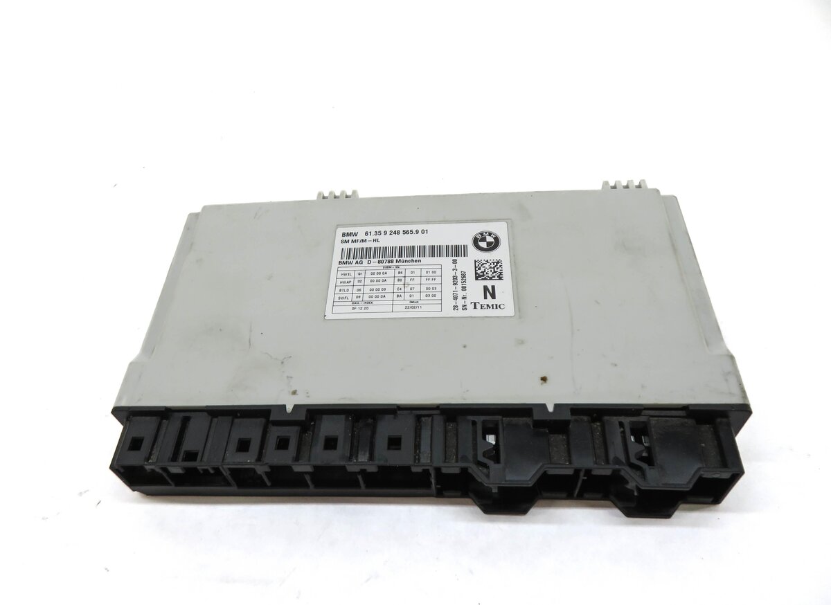 Thumbnail 2: 09-17 BMW 535iGT 550iGT 750i 760i (F01 F07) FRONT COMFORT SEAT CONTROL MODULE