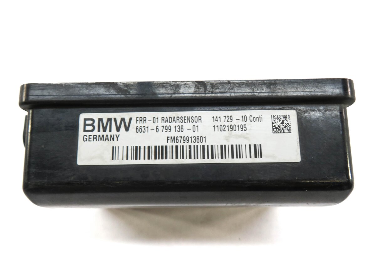 Thumbnail 5: 2011 BMW 550iGT (F07) ACC ADAPTIVE CRUISE CONTROL DISTRONIC RADAR SENSOR MODULE