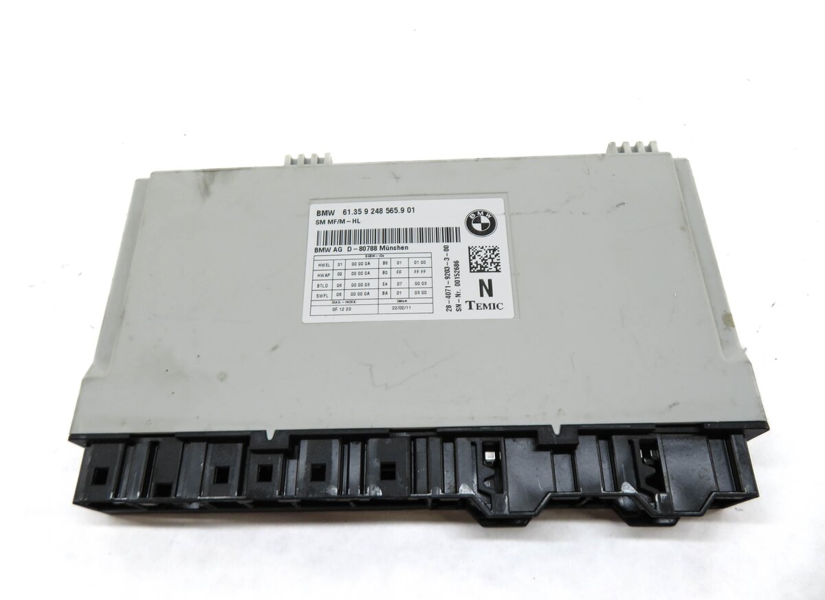 Thumbnail 2: 09-17 BMW 535iGT 550iGT 750i 760i (F01 F07) FRONT COMFORT SEAT CONTROL MODULE