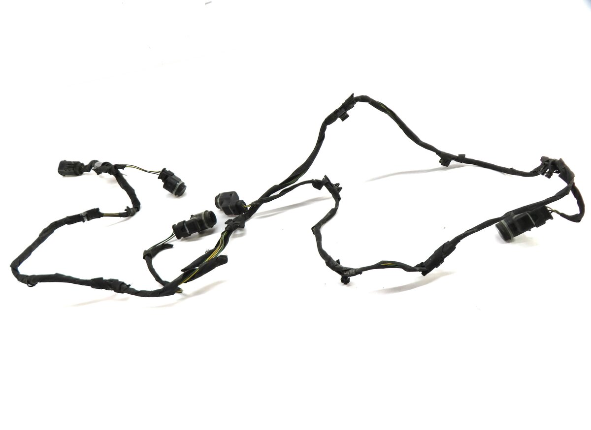 Thumbnail 2: 2011 BMW 550iGT (F07) FRONT PDC PARK DISTANCE SENSOR SET w/ HARNESS (DAMASK RED)