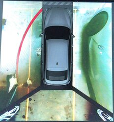 Thumbnail 2: 10-13 BMW 535iGT 550iGT (F07) RIGHT P-FOLD BLIND SPOT CAMERA DOOR MIRROR (RED)