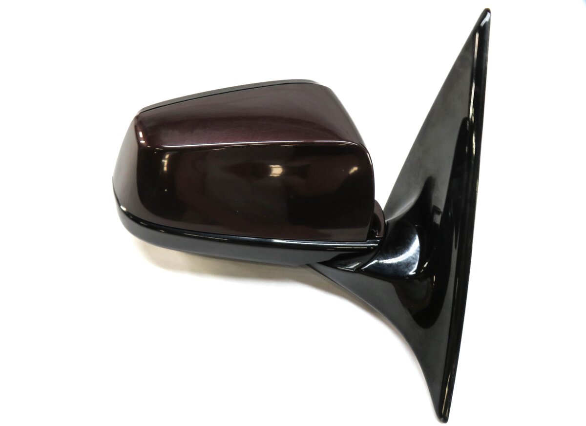 Thumbnail 5: 10-13 BMW 535iGT 550iGT (F07) RIGHT P-FOLD BLIND SPOT CAMERA DOOR MIRROR (RED)