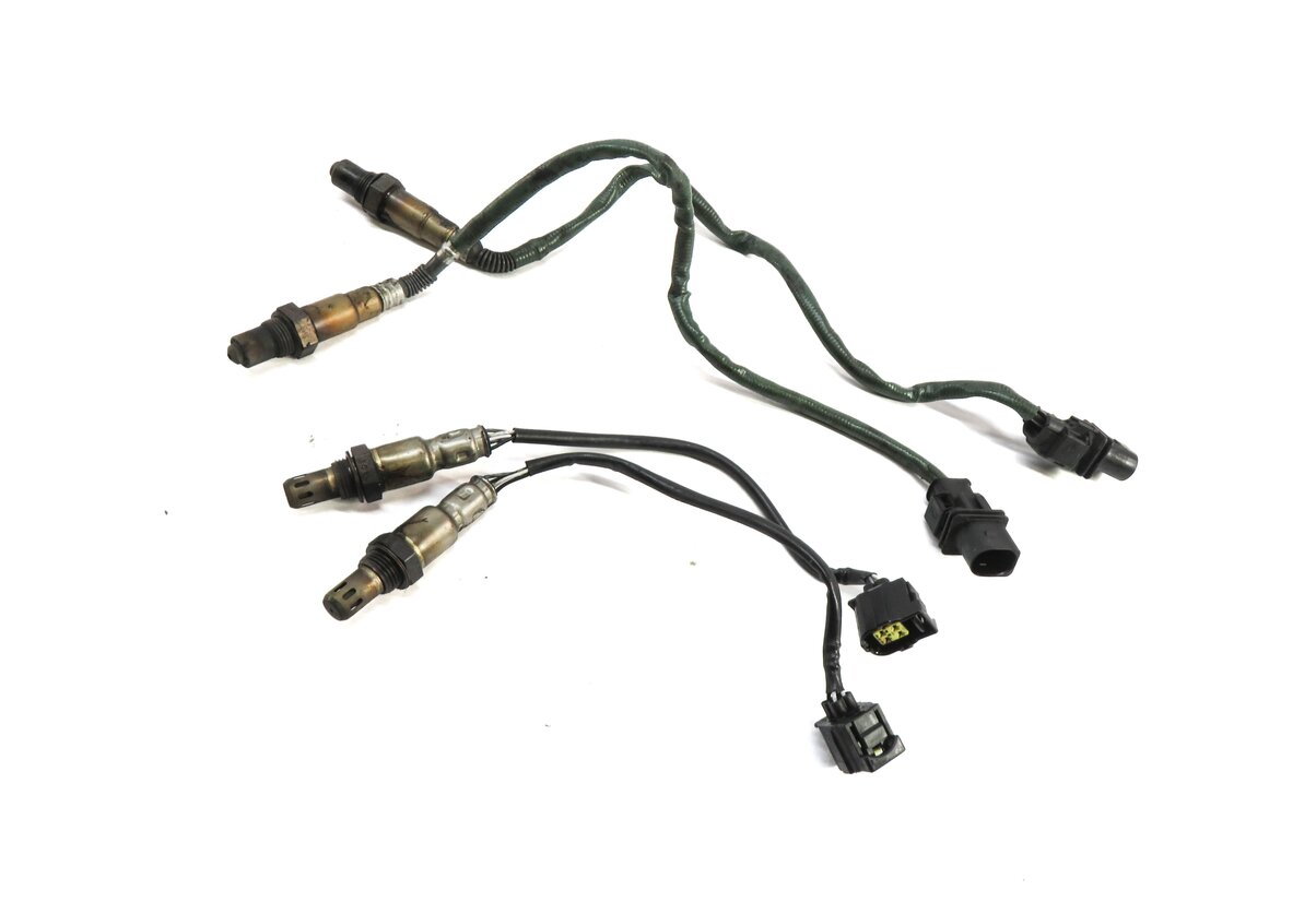 Thumbnail 1: 2012 MERCEDES E CLASS COUPE (W207) 3.5L M276 OXYGEN O2 PRE POST CAT SET OF 4