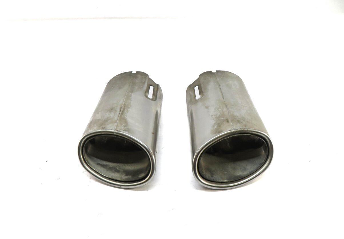 Thumbnail 2: 2012 MERCEDES E CLASS COUPE (W207) 3.5L M276 EXHAUST MUFFLER TIP SET 2