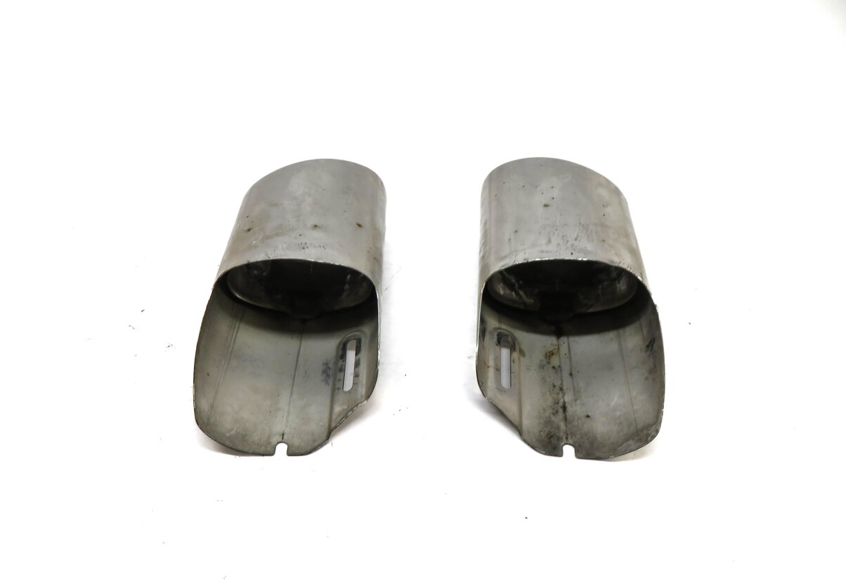 Thumbnail 3: 2012 MERCEDES E CLASS COUPE (W207) 3.5L M276 EXHAUST MUFFLER TIP SET 2