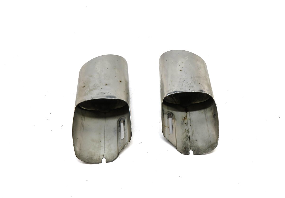 Thumbnail 4: 2012 MERCEDES E CLASS COUPE (W207) 3.5L M276 EXHAUST MUFFLER TIP SET 2