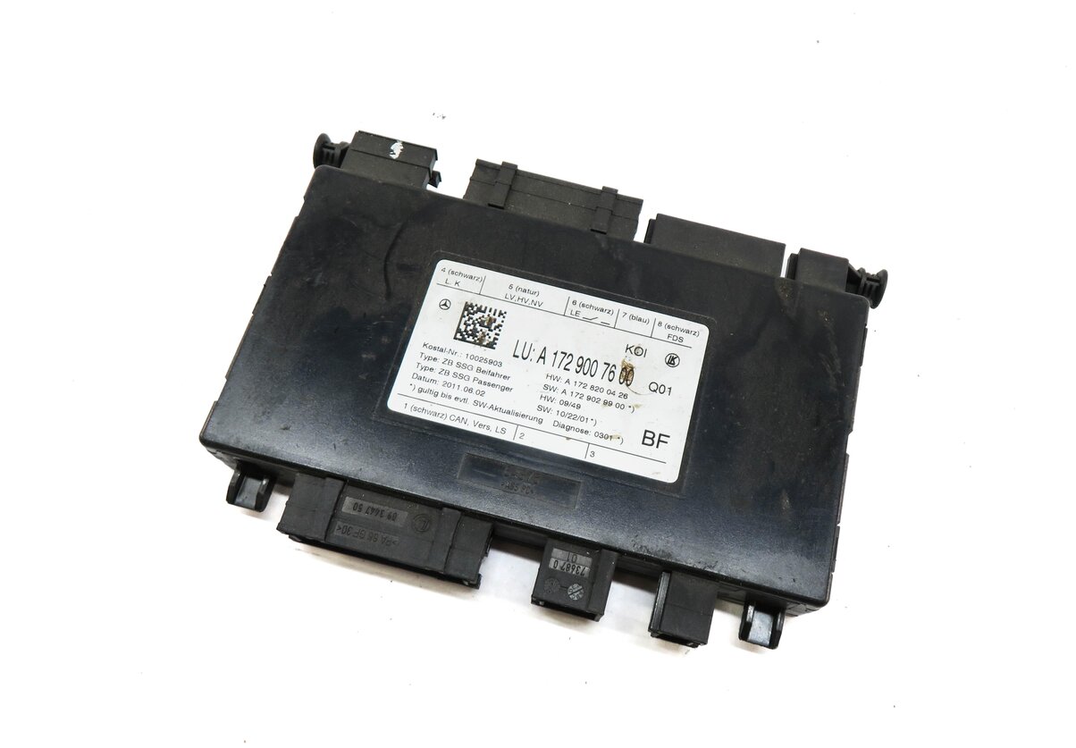 Thumbnail 2: 2012 MERCEDES E CLASS COUPE (W207) FRONT RIGHT PASSENGER SEAT CONTROL MODULE