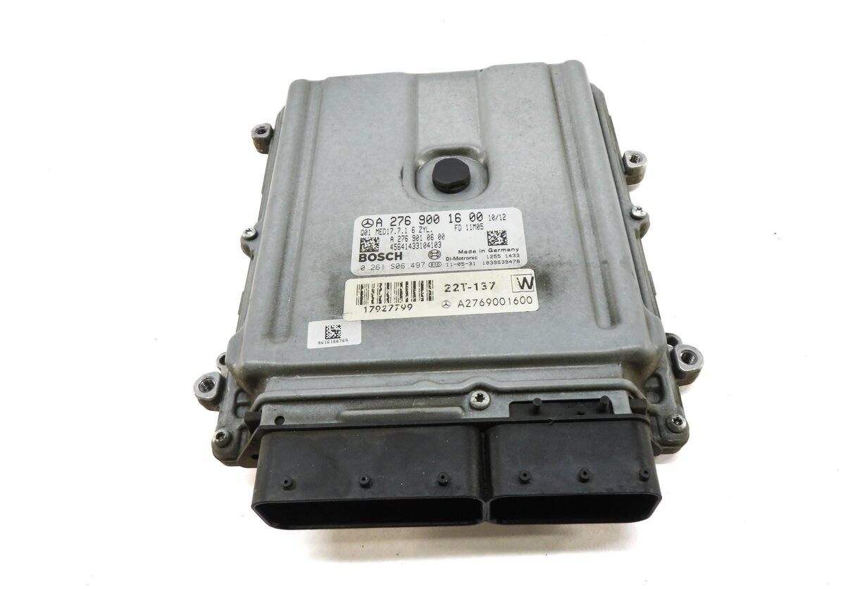 Thumbnail 2: 12-13 C350 E300 E350 SLK350 W204 C204 W212 W172 3.5L M276 ENGINE CONTROL MODULE