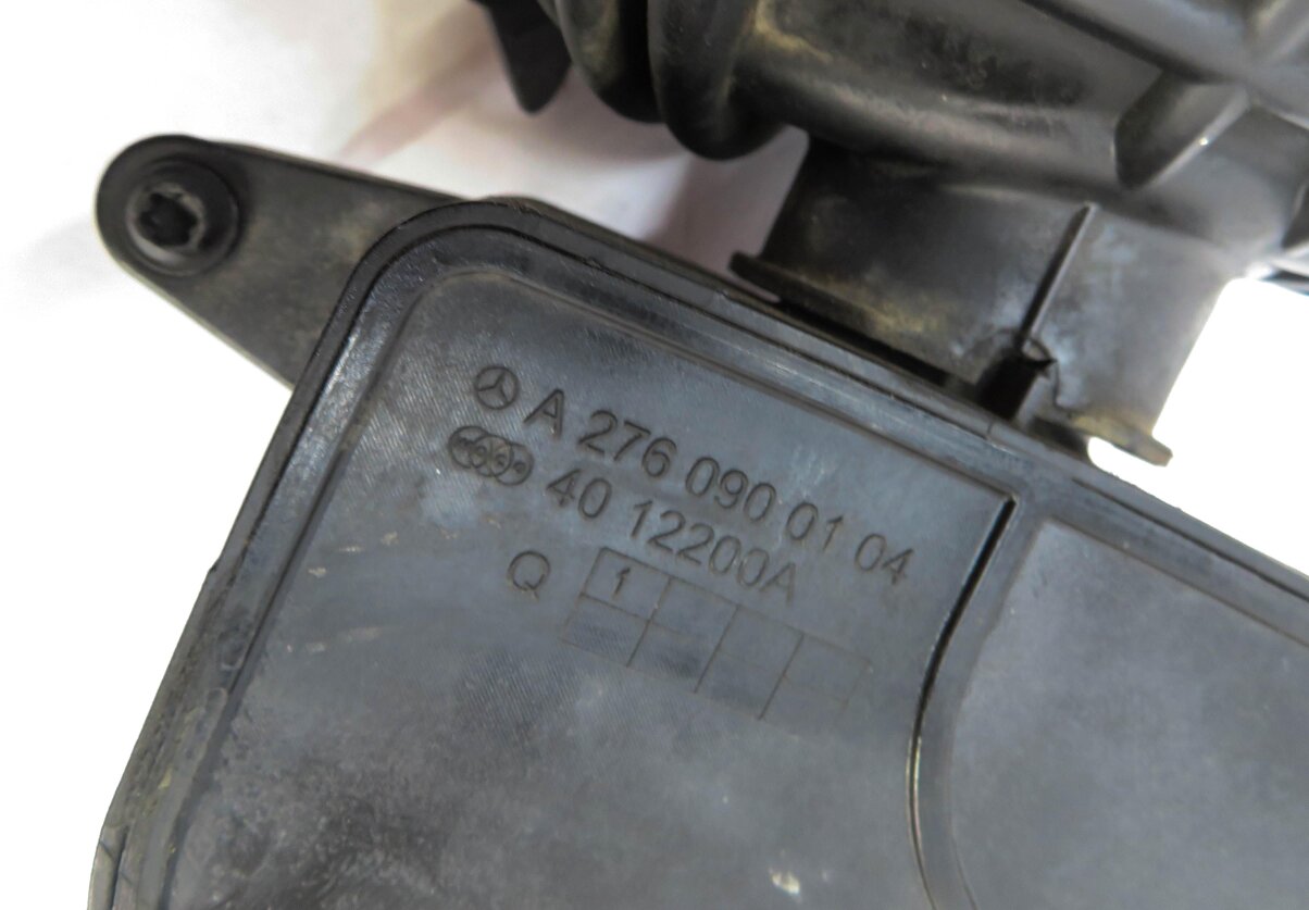 Thumbnail 5: 2012 MERCEDES E350 COUPE W207 3.5L M276 ENGINE AIR INTAKE DUCT PIPE w/ RESONATOR