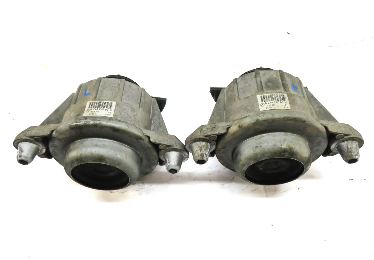 Thumbnail 3: 2012 MERCEDES E CLASS COUPE (W207) 3.5L M276 ENGINE LEFT RIGHT MOTOR MOUNT SET 2