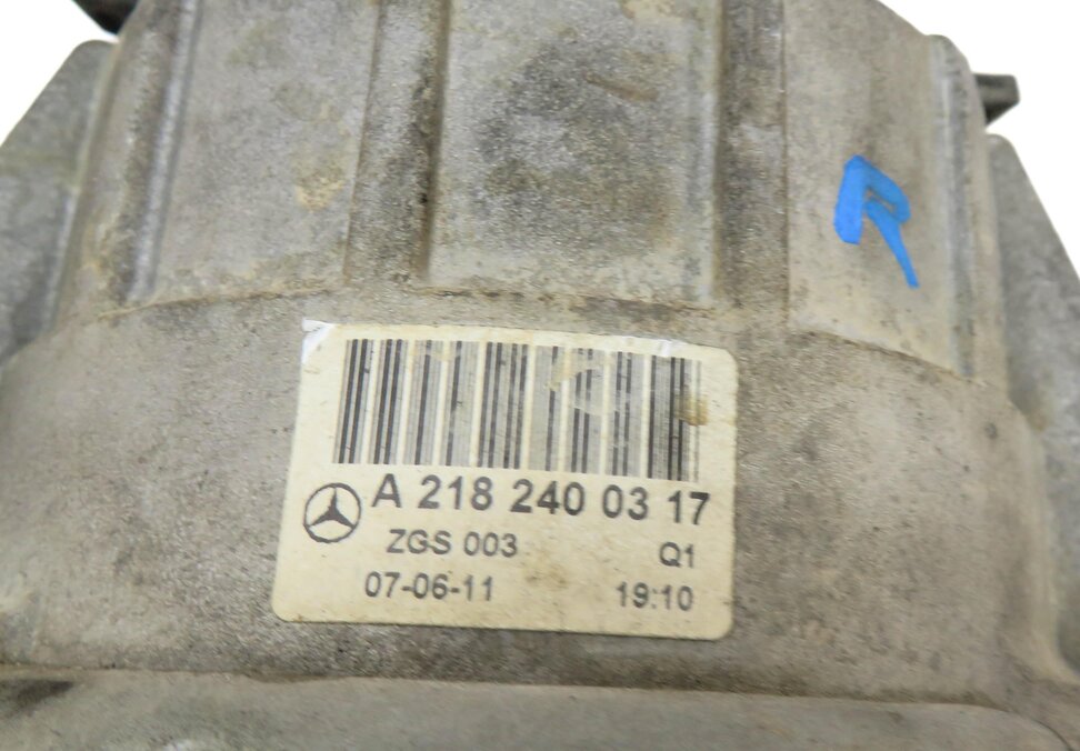Thumbnail 5: 2012 MERCEDES E CLASS COUPE (W207) 3.5L M276 ENGINE LEFT RIGHT MOTOR MOUNT SET 2