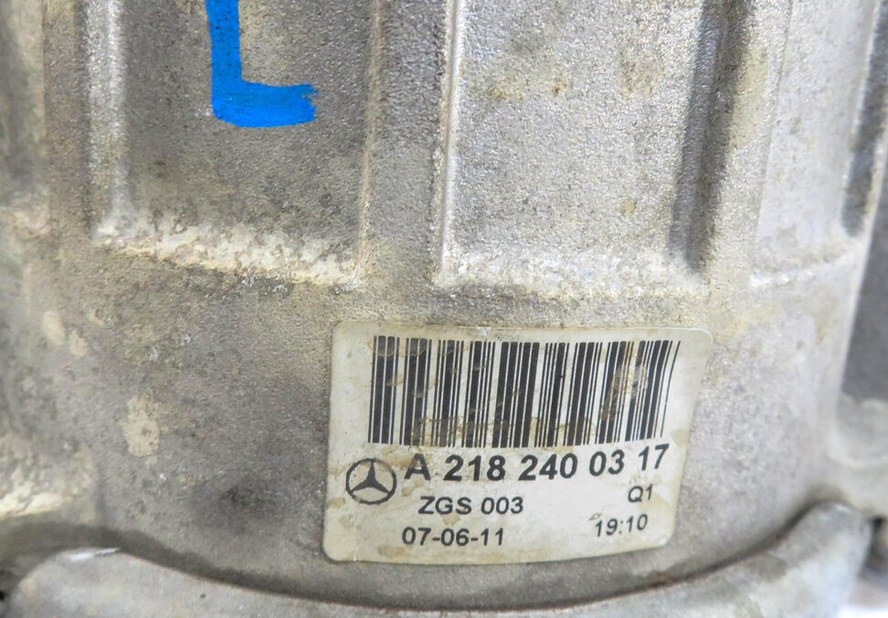 Thumbnail 6: 2012 MERCEDES E CLASS COUPE (W207) 3.5L M276 ENGINE LEFT RIGHT MOTOR MOUNT SET 2