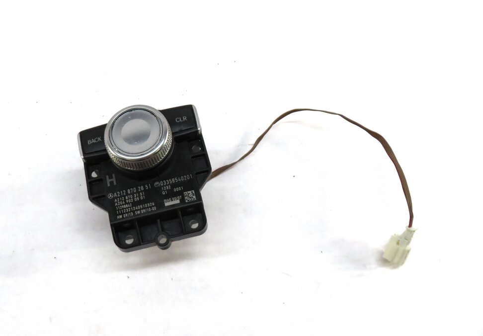 Thumbnail 1: 2012 MERCEDES E300 E350 E550 (W212) RADIO GPS NAVIGATION COMMAND CONTROL KNOB
