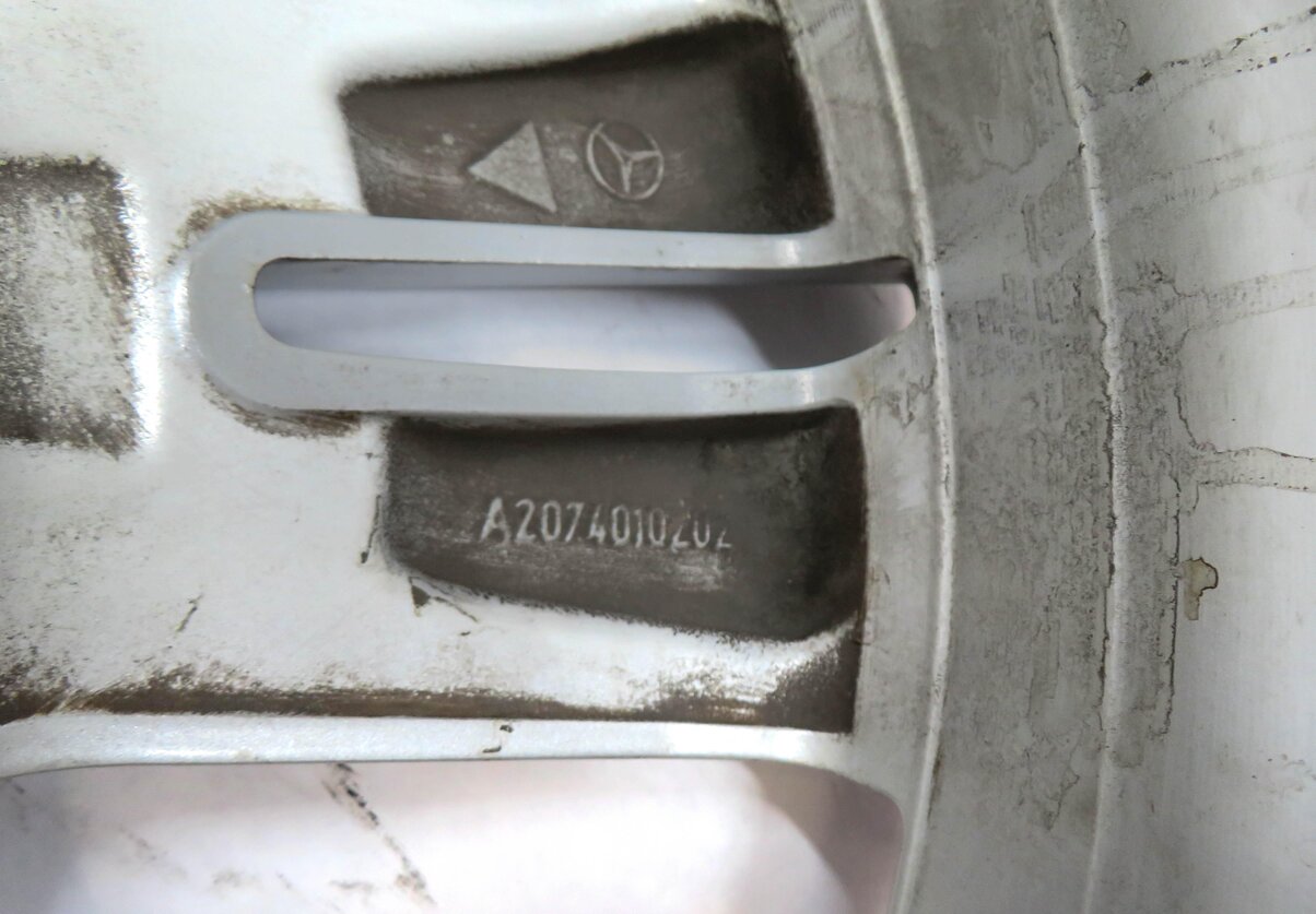 Thumbnail 5: 2012-2013 MERCEDES E CLASS (W207) 10 SPOKE (5 TWIN SPOKE) REAR WHEEL RIM 17x8.5