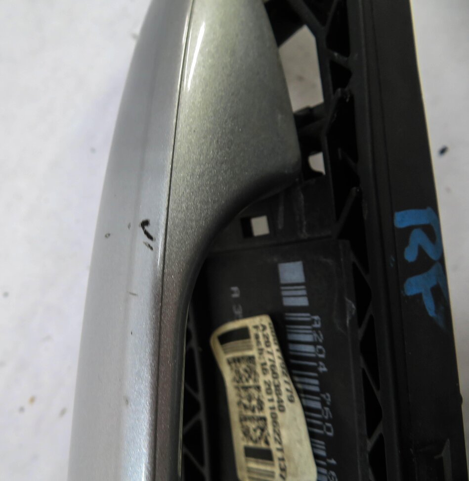 Thumbnail 6: 10-17 MERCEDES E350 E400 E550 (W207) RIGHT FRONT PASSENGER DOOR HANDLE (SILVER)